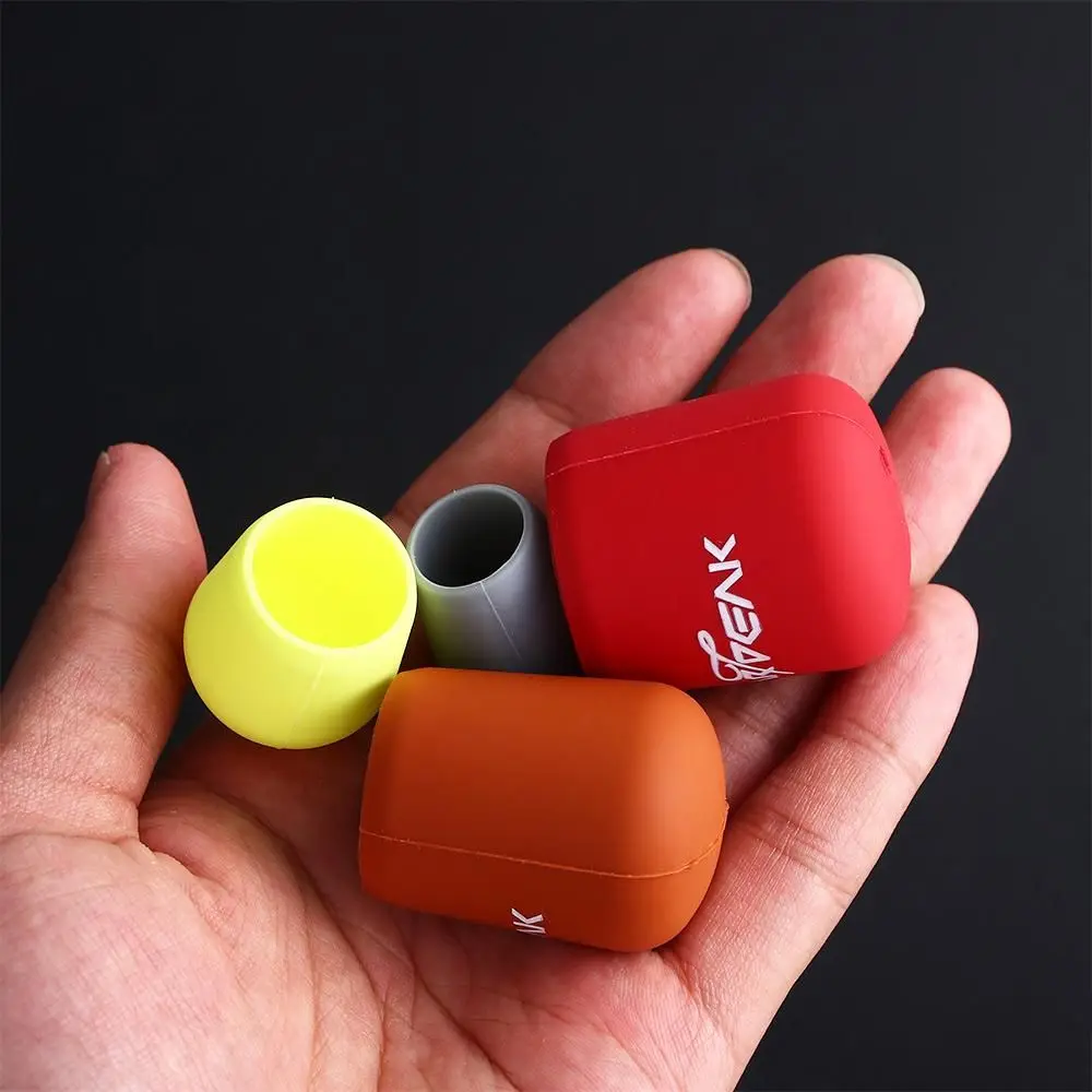 

Back Block Random Color Fishing Rod Fix Ring Silicone Protective Case Fishing Rod Handle Protective Case Rod Bottom Protector