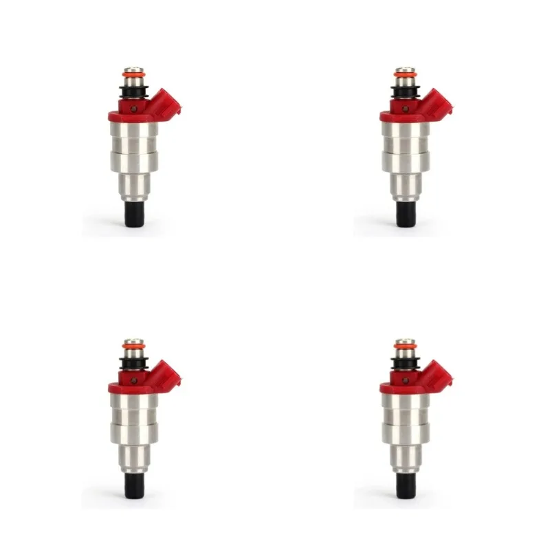 4Pcs Fuel Injectors Nozzle G609-13-250 For 1990-1994 Mazda MPV & B2600 2.6L I4 Extended Standard 2-Door 3-Door G60913250