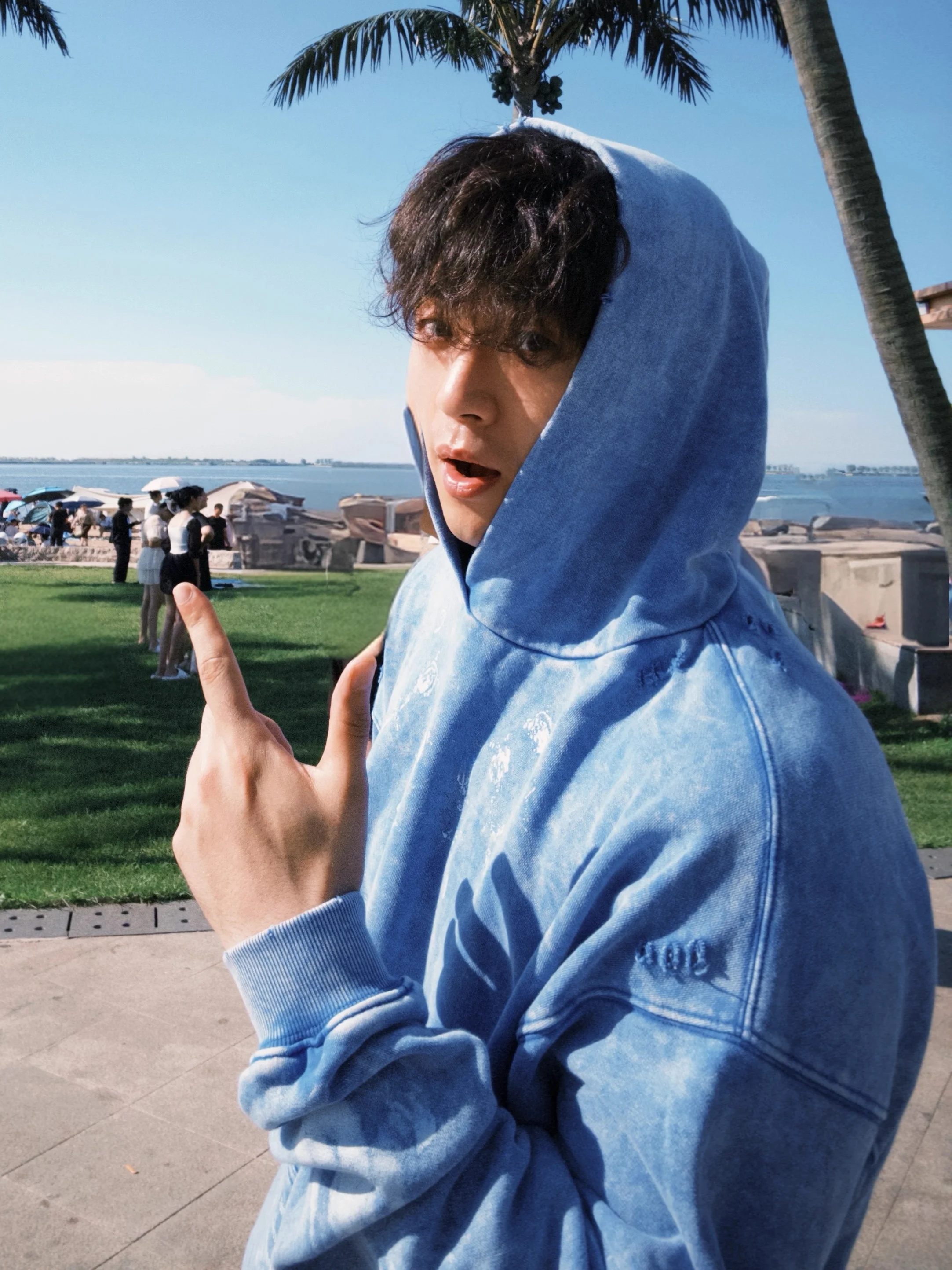 

Американский свободный худи-свитшот для ранней осени, с эффектом потертости, для пар, повседневная одежда, с длинными рукавами