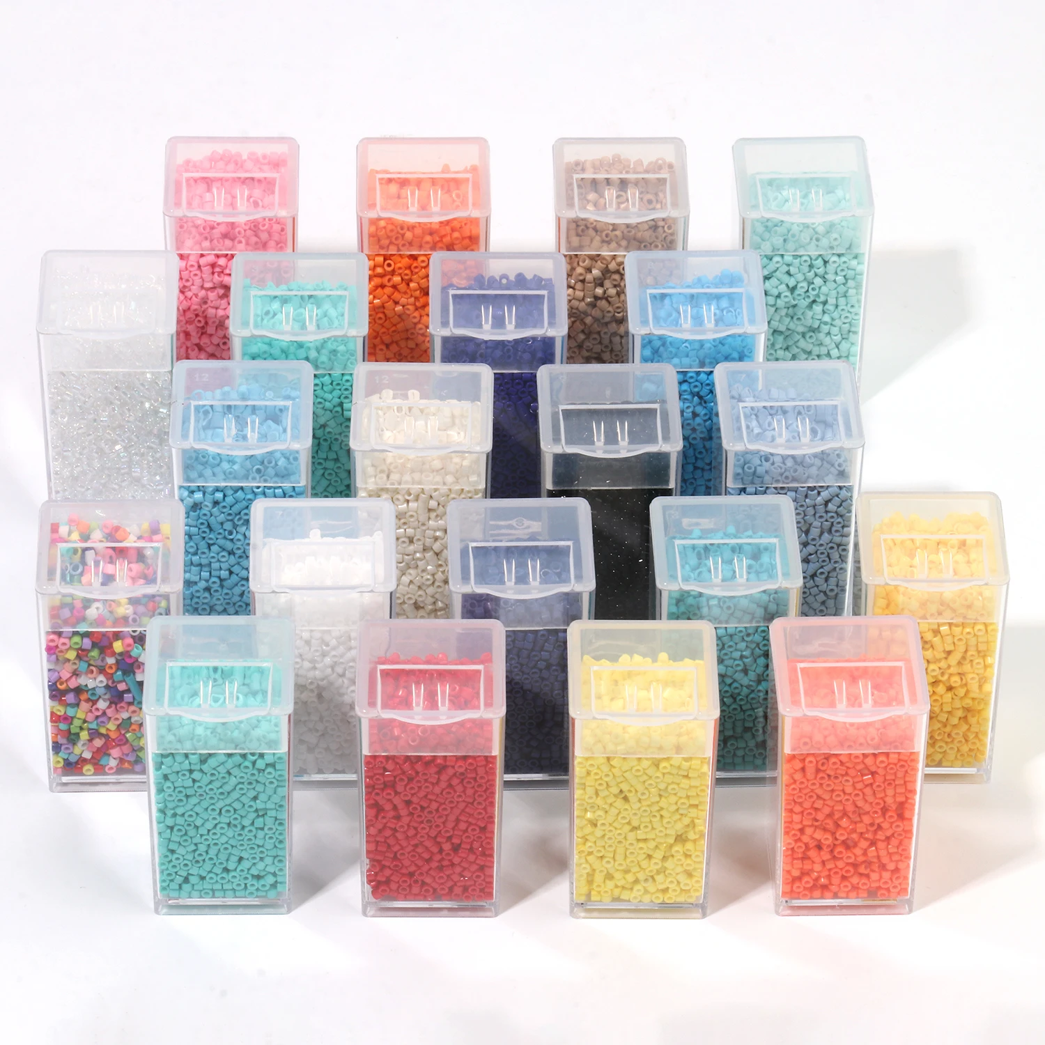 1box 2mm 1000pcs/3000pcs Boxed Tube Shape Czech Glass Seed Beads For Jewelry Making DIY Bracelet Necklace Supplier Wholesale