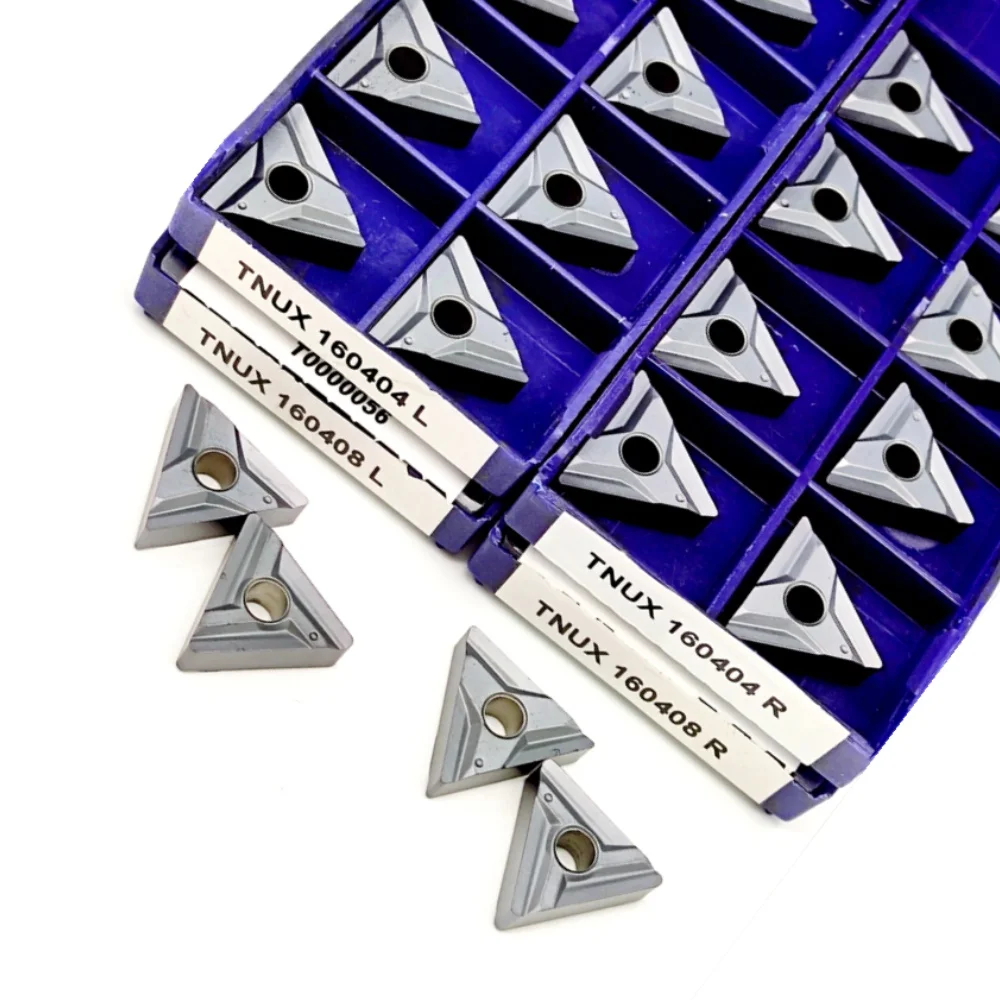 

TNUX160404 TNUX160408 R/L NN LT10 Carbide Inserts for Grooving CNC Lathe Tools Steel Stainless Steel TNUX 160404 160408