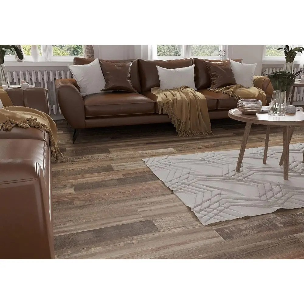 7.12 بوصة عرض × 48 بوصة. أرضيات فينيل من الصنوبر المعاد تعريفها بطول 23.77 قدم مربع #2