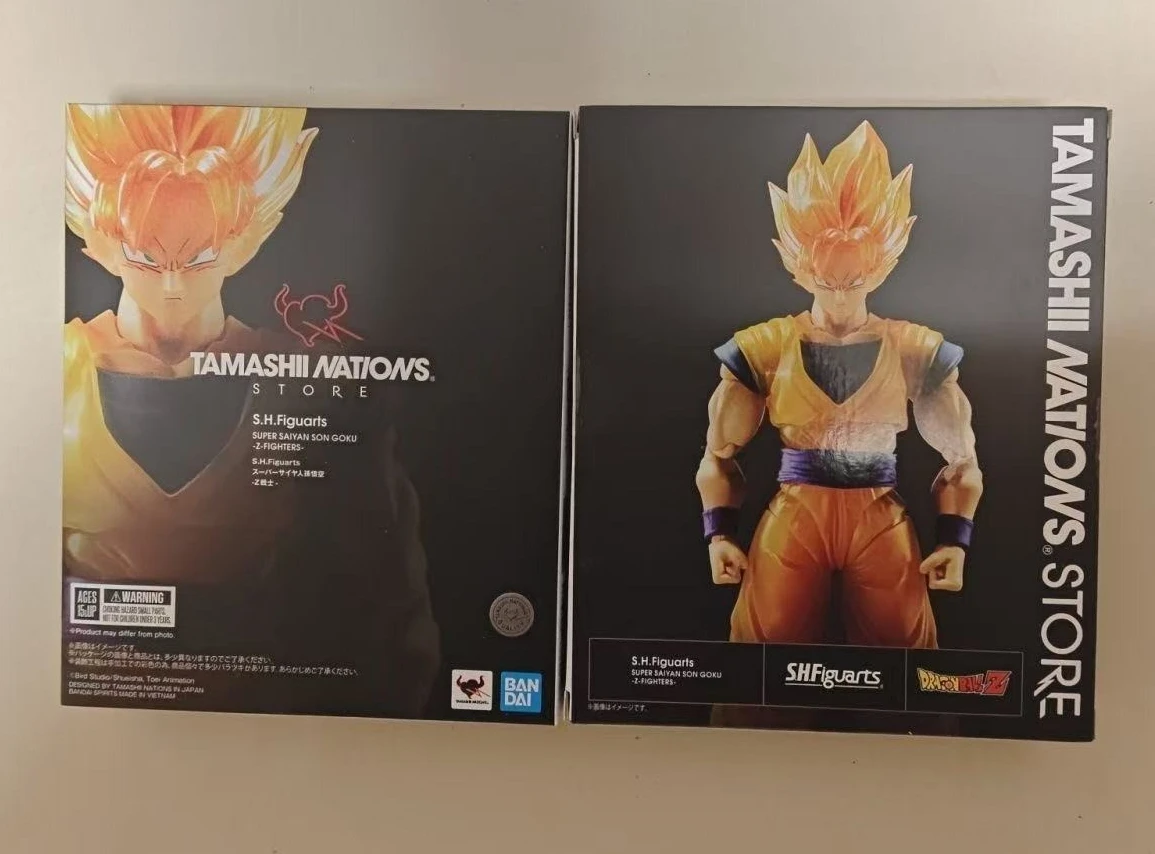 

Bandai SHF Goku TNT Limited Z Warrior Super Saiyan Mobile Phone Model