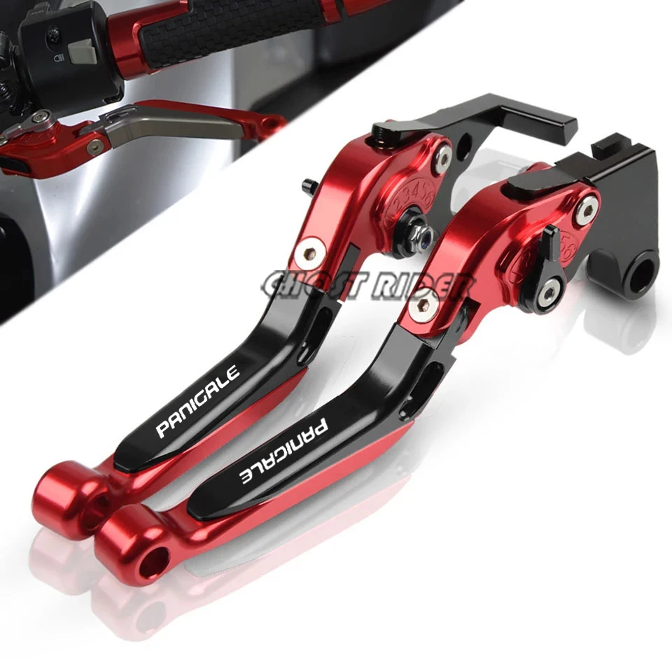 For DUCATI 899 1199 959 panigale 1299 panigale/S/R panigale V2 V4 Motorcycle Adjustable Folding Extendable Brake Clutch Lever