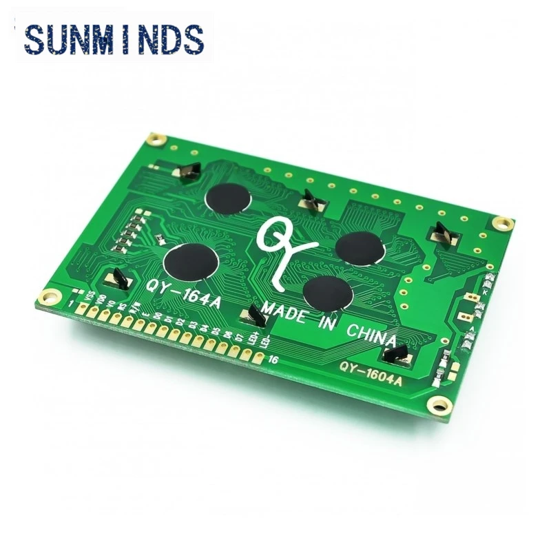 LCD 16x4 1604 Module d'affichage LCD à caractères bleu vert LCM lumière noire bleue 5V pour Arduino