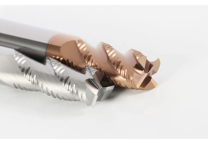 Fräsen Cutter Legierung Beschichtung Wolfram Stahl Werkzeug Cnc Bearbeitungs 4 Klinge Schaftfräser FLASH-SHAZAM HRC55 Fräsen Cutter Für Metall – Detail 2