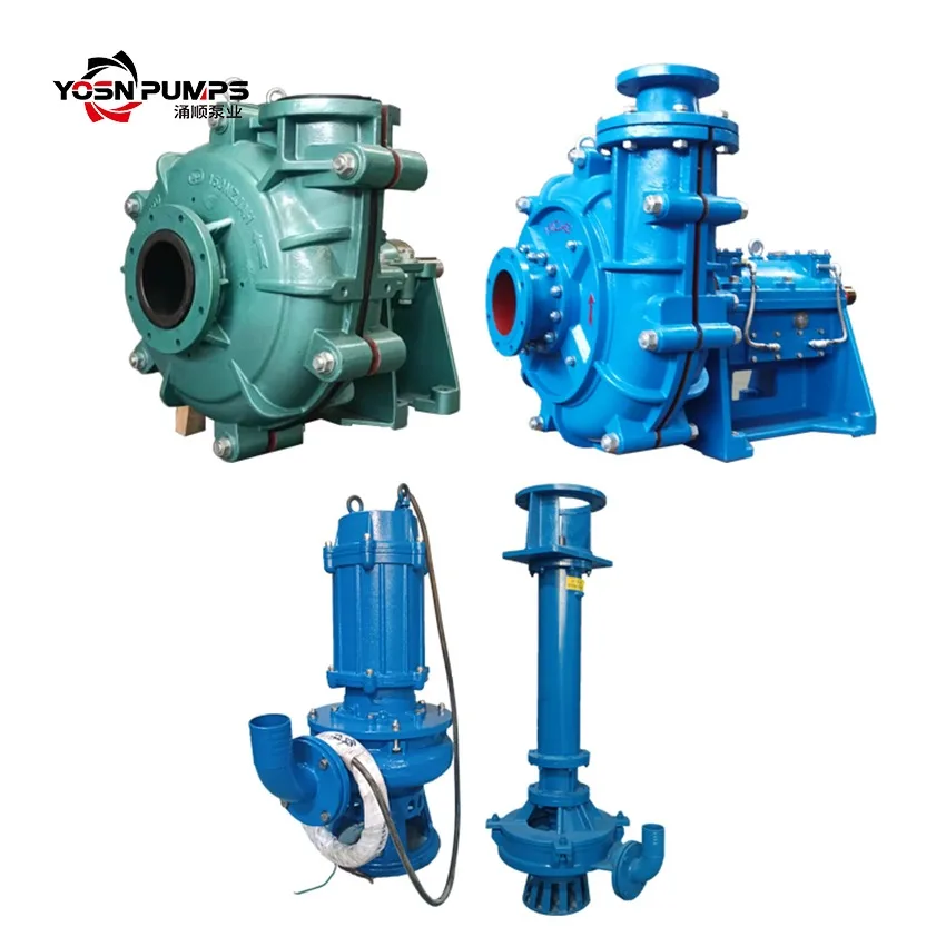 Sand Gravel Mud Sewage High Chrome Mining Submersible Sludge Vertical Centrifugal Underwater Sump Slurry Pump