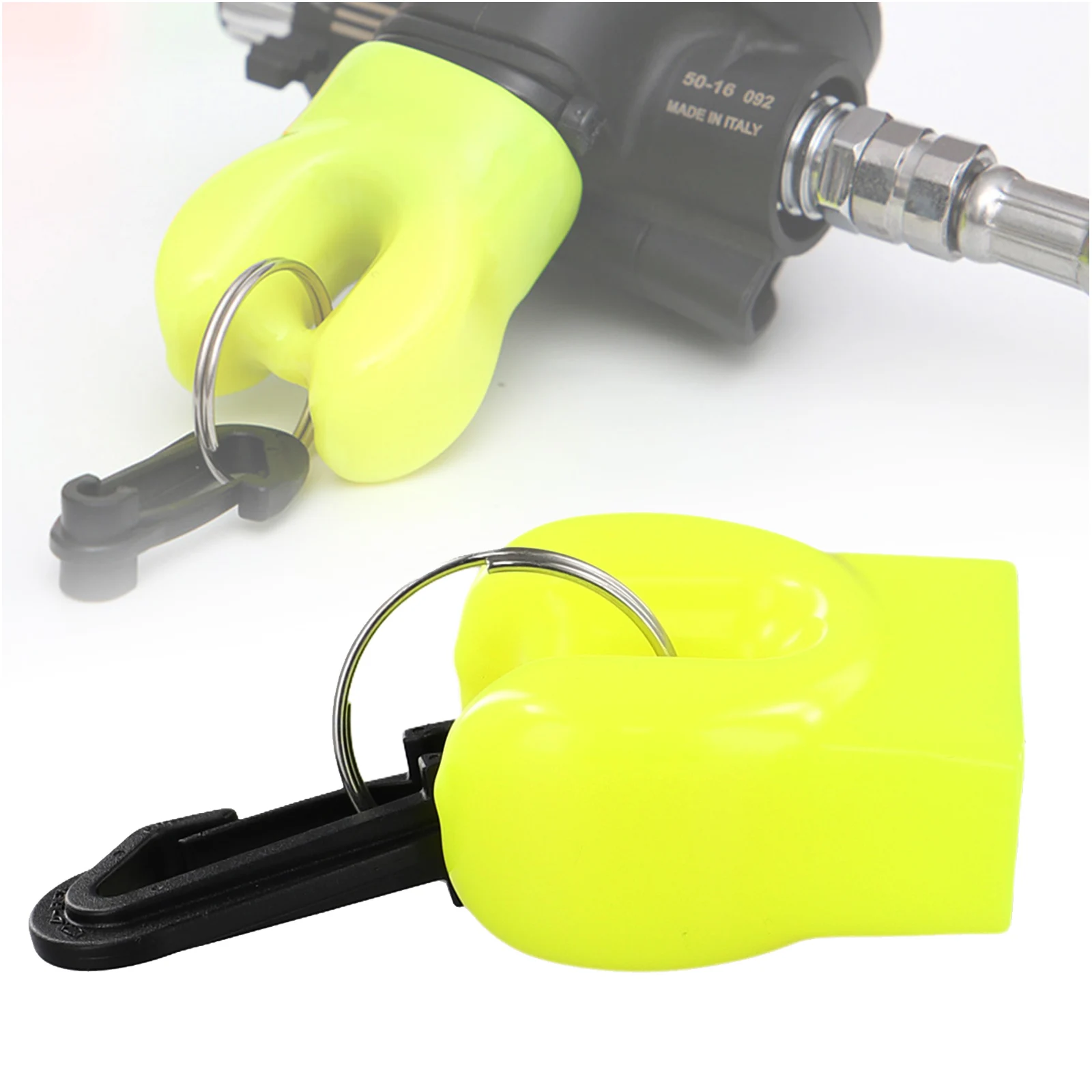 Regulator Retainer Clip Scuba Dive Mouthpiece Holder Bright Color Options Blocks Dirt Easy to Locate PVC Material