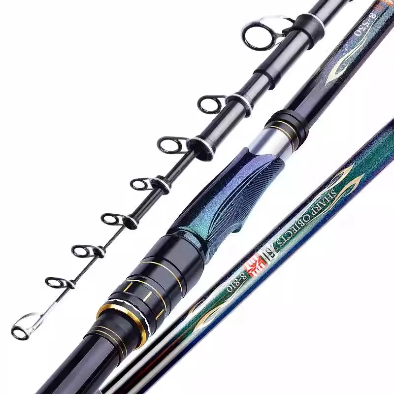 

Histar 40T High Carbon fiber Super Hard Rock Fishing Rod 4.5m5.3m6.3m Distance Throwing Rod 8# UltraLight Hand sea dual-use pole