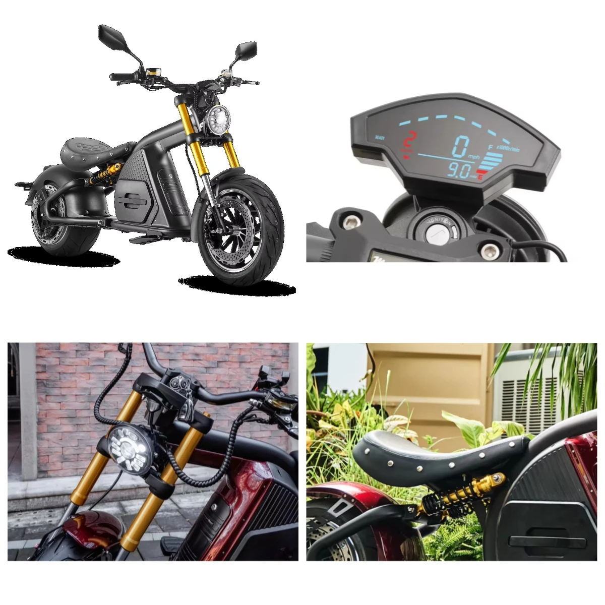 

Stlf EU Warehouse 2 Wheel 4000w 72V 35AH Electric Bike Motorcycles Adult Electric Motorcycle