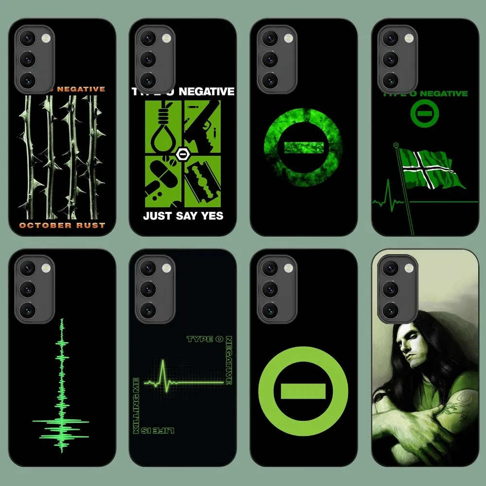 Rock Band T-Type O Negative Music Phone Case For Samsung Galaxy S21 S22 S23 S24 Fe Lite Plus Ultra Note Shell