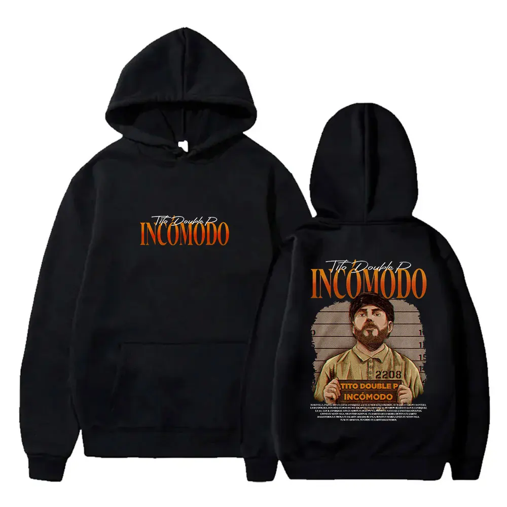 

Tito Double P Incomodo O-Neck Sweatshirts Hoodies for Men and Women Casual Long Sleeve Pullovers
