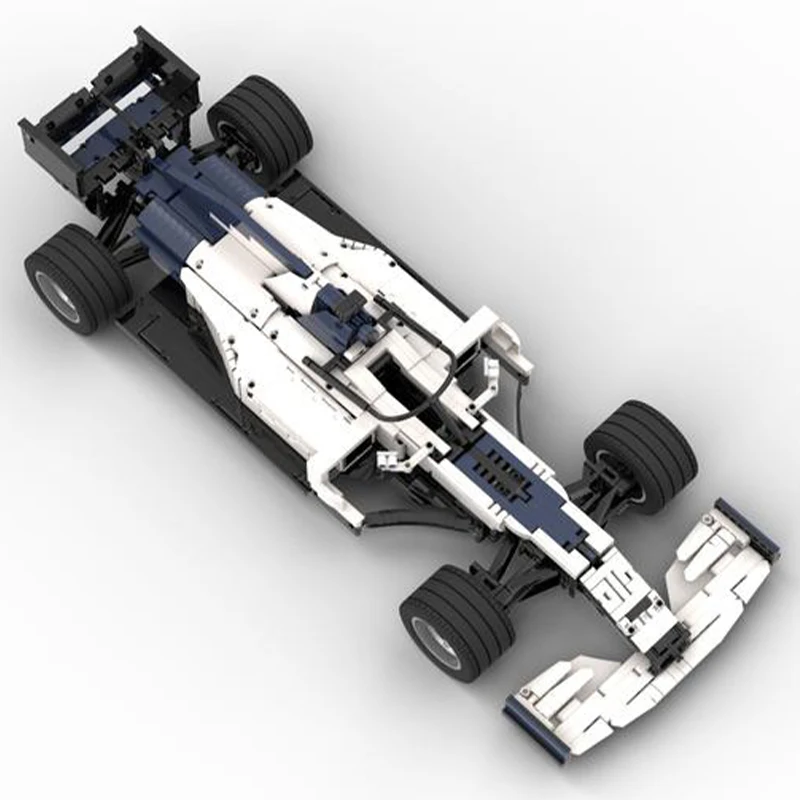 Super Car Series F1 AT01 1:8 scala MOC Building Block Collection esperti modello fai da te educazione Puzzle ad alta difficoltà giocattoli in mattoni