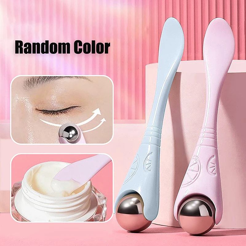 1Pcs Roller Eye Massage Stick Dual Head Dual-use Eye Massage Eyes Care Stick Cream Applicators Essence Introduction Stick Tool