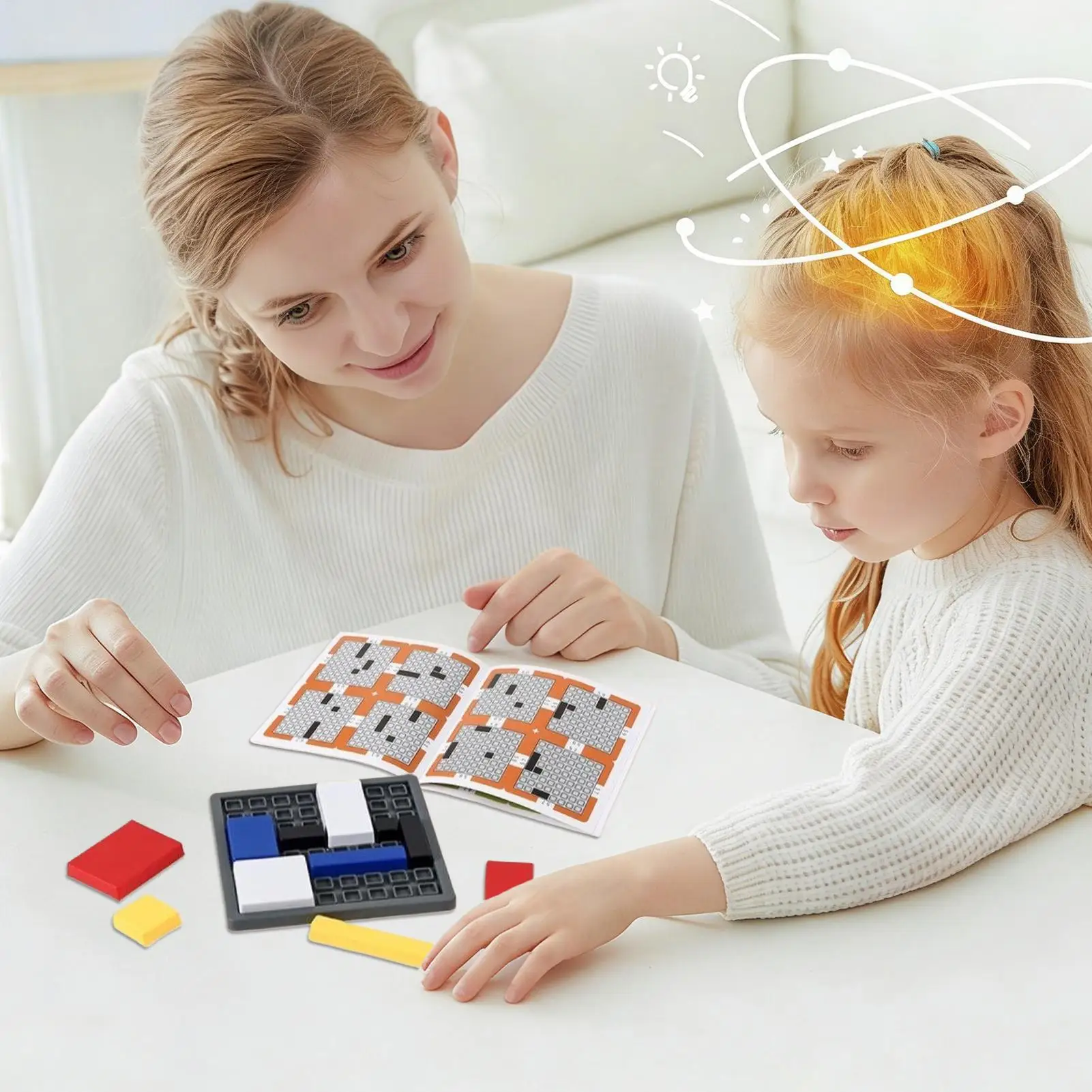 Children Logical Thinking Training Puzzles Toys Adult Burning Brain Challenge Activity Intelligence Cubes Jigsaw Board Games