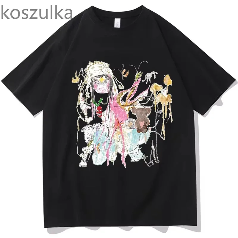 

Beabadoobee Beatopia 2025 Graphic Tshirts Short Sleeve Summer O-neck Tee-shirt Graphic Printing Clothes Hip Hop Streetwear Tees