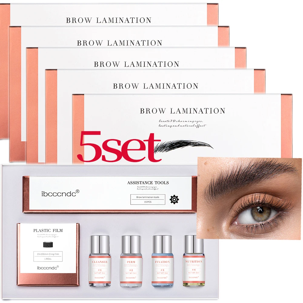 Brow Lamination Kit - Kit Profissional de Lifting de Sobrancelhas
