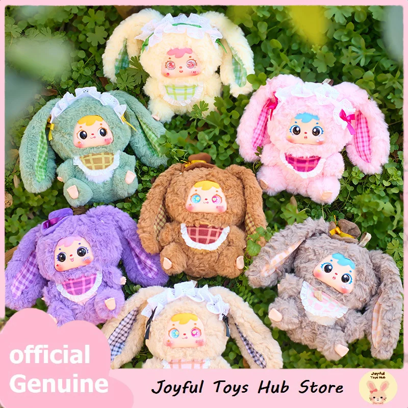 

Аутентичный Сэмюэл, маленький кролик, семейная модная игрушка, плюшевая слепая коробка, подвеска, милая кукла, подарки на день рождения для девочек, в наличии, загадочная коробка