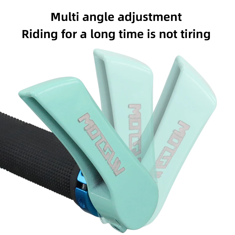 MOTSUV 1 Pair Multi Color Adjustable Small Auxiliary Bicycle Handlebar Vice Handle Rest Blade MTB Bike Fatigue Relie Accessories