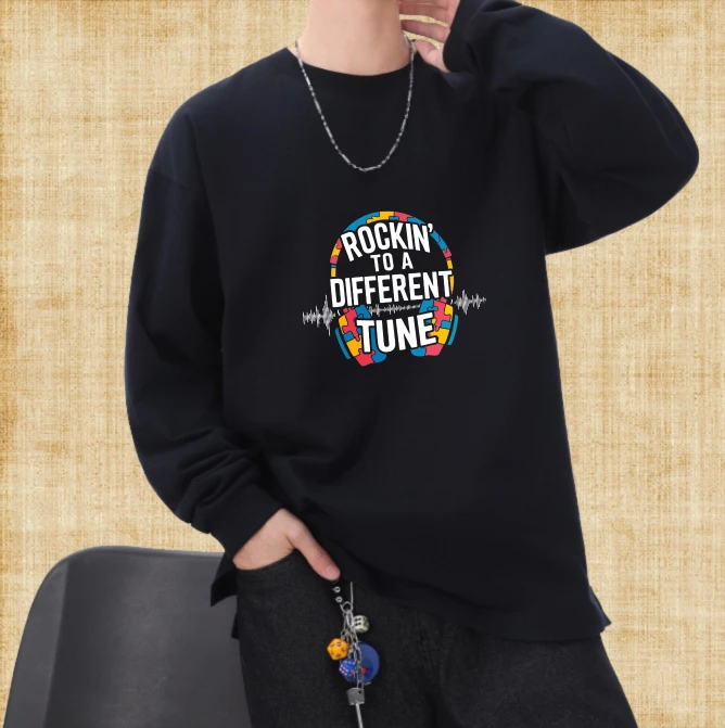 

T shirt for men autumn Christmas Men clothing Long sleeves Graphic tee Rockin Different Basic Football Printed t shirt Halloween