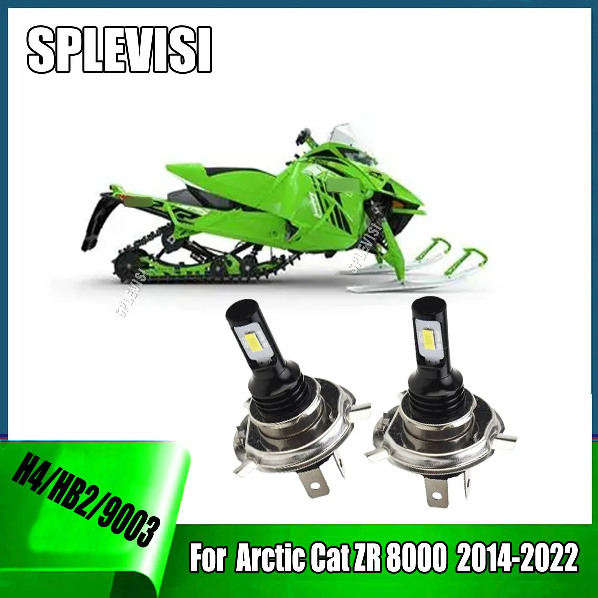 

HB2 H4 LED Whtie Headlight -suitable for various environments Fits For Arctic Cat ZR 8000 2014 2015 2016 2017 2018 2019-2022