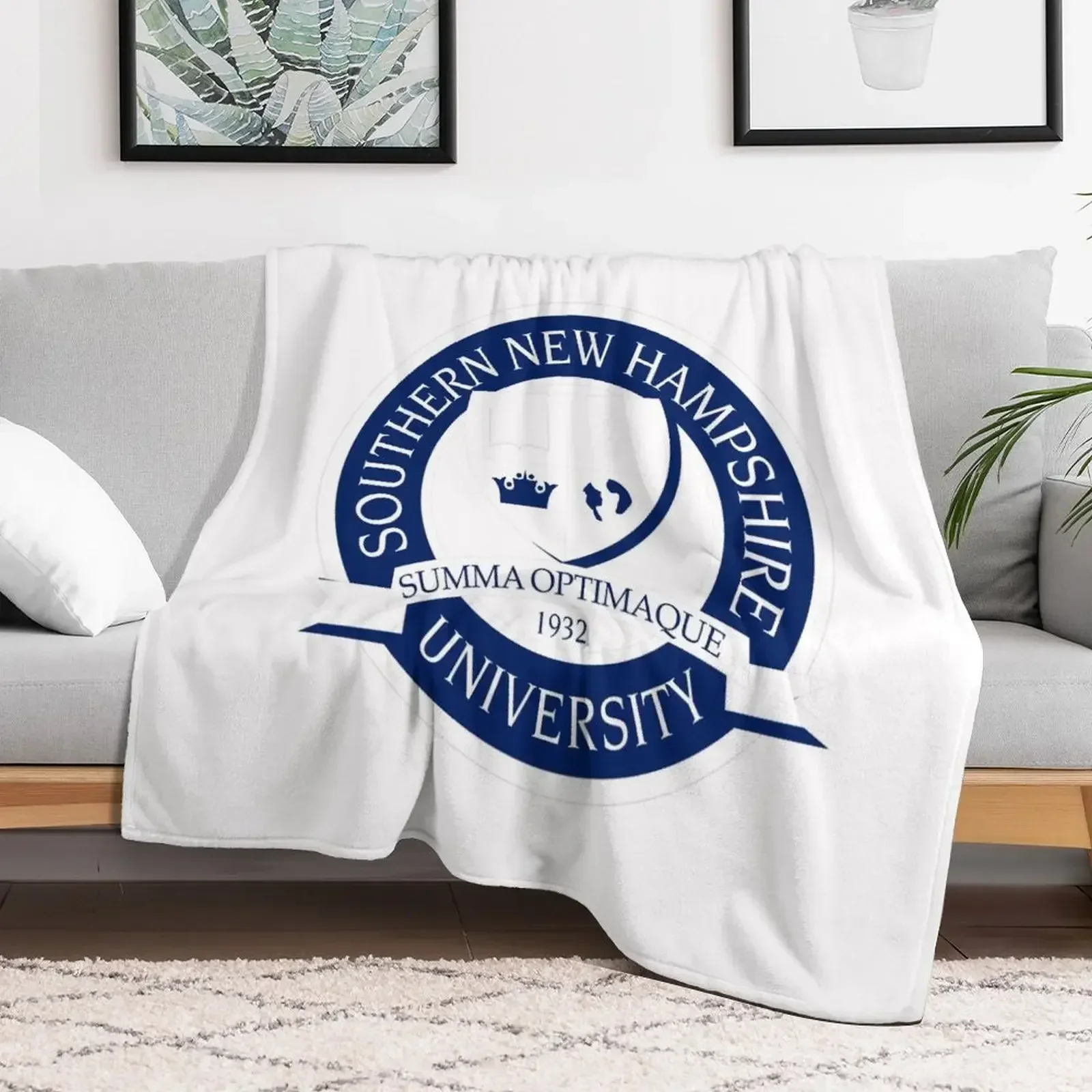 

Southern New Hampshire University Throw Blanket Single Thermal Flannels Sofas Blankets Summer Luxury Blankets
