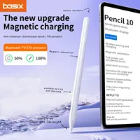 Basix stylus pen for Apple Pencil Magnetic Wireless Charging for iPad Pro 12 9 Air Mini 2022 Bluetooth Palm Rejection Tilt Pen