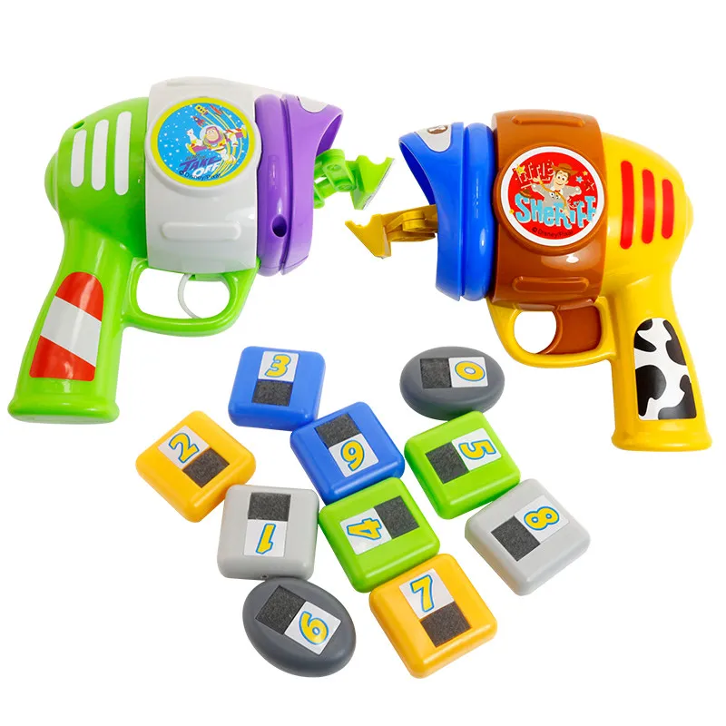 

Disney series children's interactive telescopic gun men's and women's tabletop game toys Christmas gifts