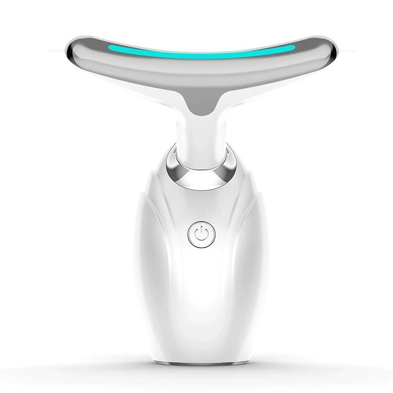 

Beauty cosmetics personal care products three color light vibration into tight skin neck massager