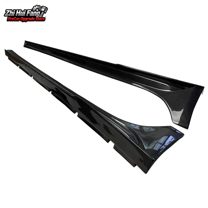 

Подходит для Maserati Ghibli, боковая юбка из углеродного волокна, модифицированные автомобильные аксессуары, внешнее украшение