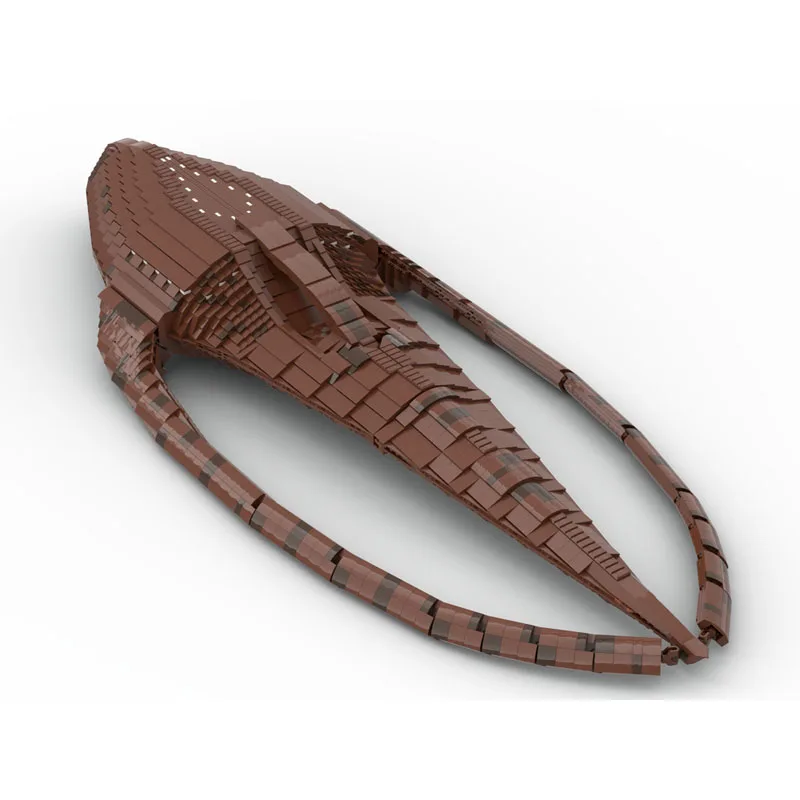 

MOC-140379 Новый классический космический корабль, строительный блок, модель 3700 деталей, игрушка в подарок на день рождения для мальчиков и детей