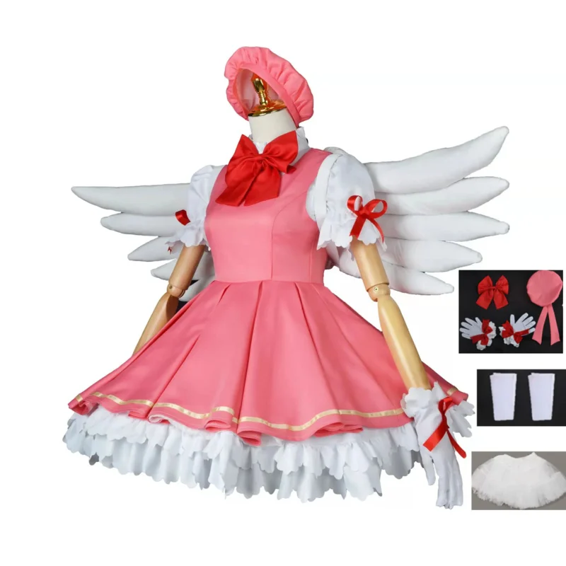 

Bear's Home A Sakura and Cardcaptor Anime Costume for Women and Girls, Cute Activity Costume, Halloween, Fiesta 2025 New