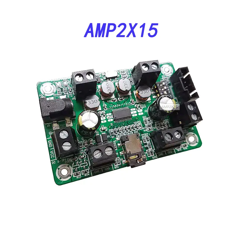 Avada Tech AMP2X15 TPA3110D2 - 1-Channel (Mono) or 2-Channel (Stereo) Output Class D Audio Amplifier Evaluation Board