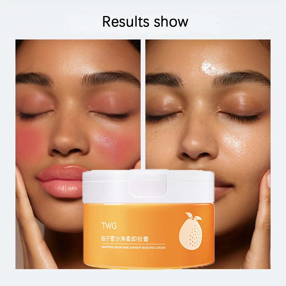 Nettoyant pour le visage au pamplemousse, adapté à la crème nettoyante pour le visage, douce et non irritante, nettoie en douceur le maquillage du visage