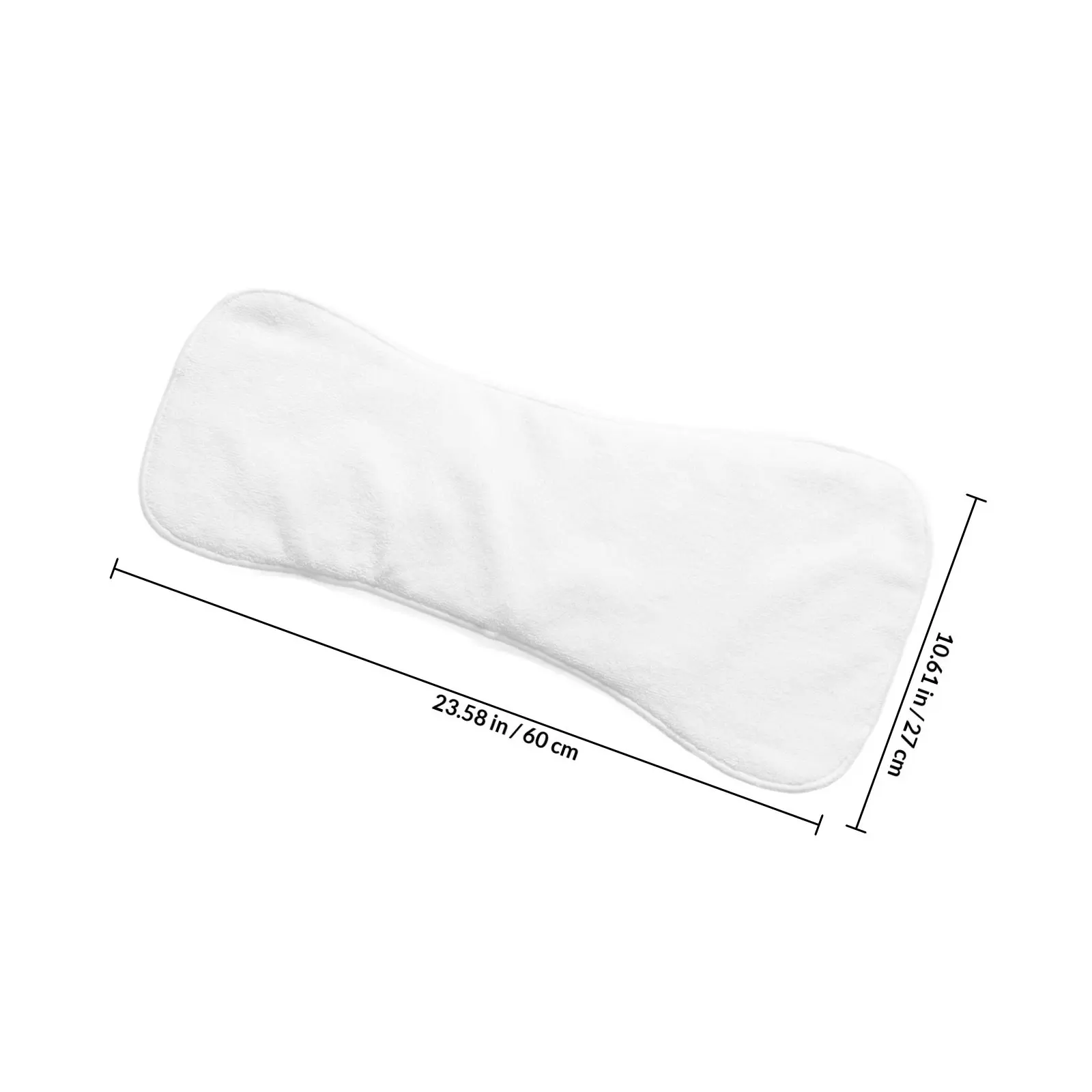 Four-Layer Washable Adult Diaper Bed Pad White High Absorption Breathable Leak-Proof Reusable Underpad for Elderly Incontinence