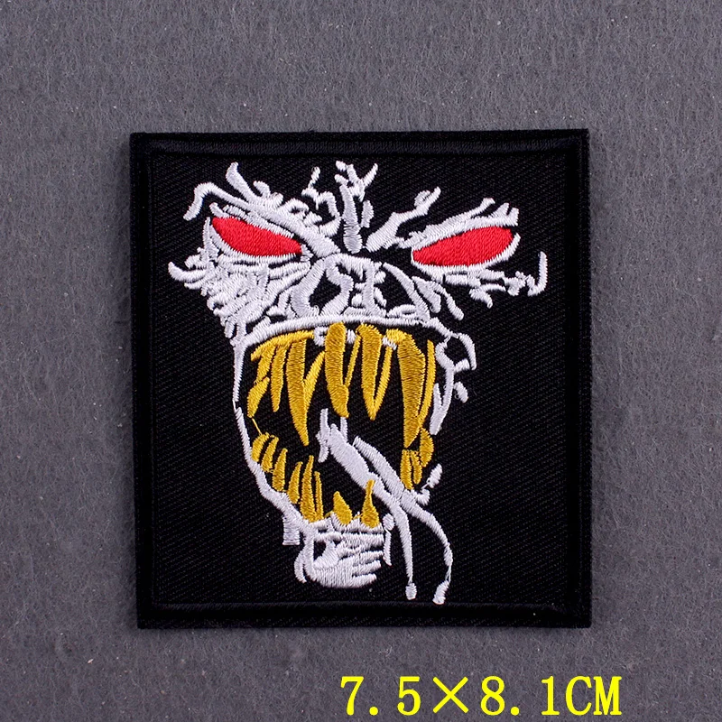 Parche bordado S.T.A.L.K.E.R. termoadhesivo nuclear para mochila - imagen 3
