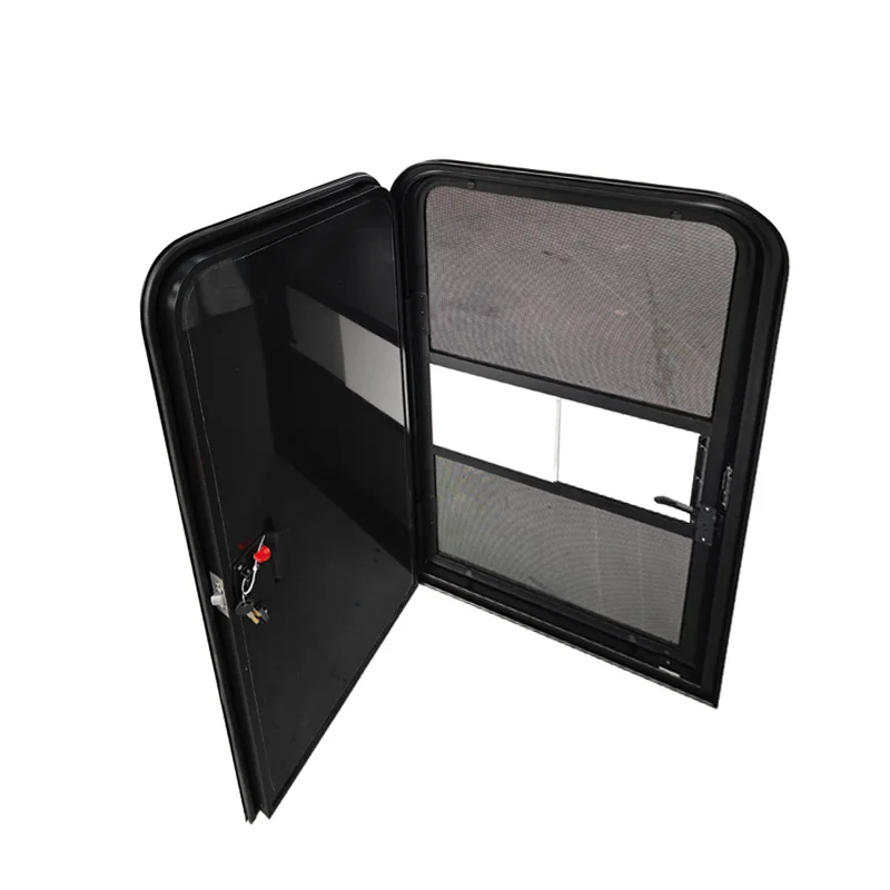 MG09RD-TD-S Aluminum Frame 620*900mm Simple Style Teardrop Trailer Camper Trailer Entry Door Without Door Window