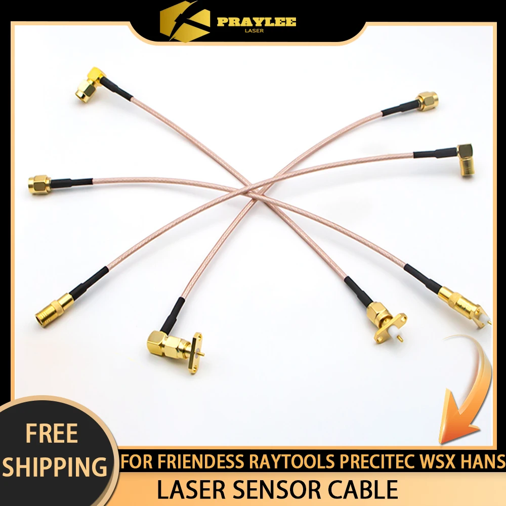 Ultrarayc Laser Sensor RF For Precitec Raytools Hans WSX HE Friendess Mazak NTC Copper Wire for Optical Laser Cutting Machine