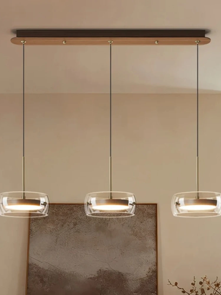 Moderne minimalistische stijl LED hangende kroonluchter voor restauranttafels, café hanglamp, interieur voor thuisverlichting - afbeelding 2