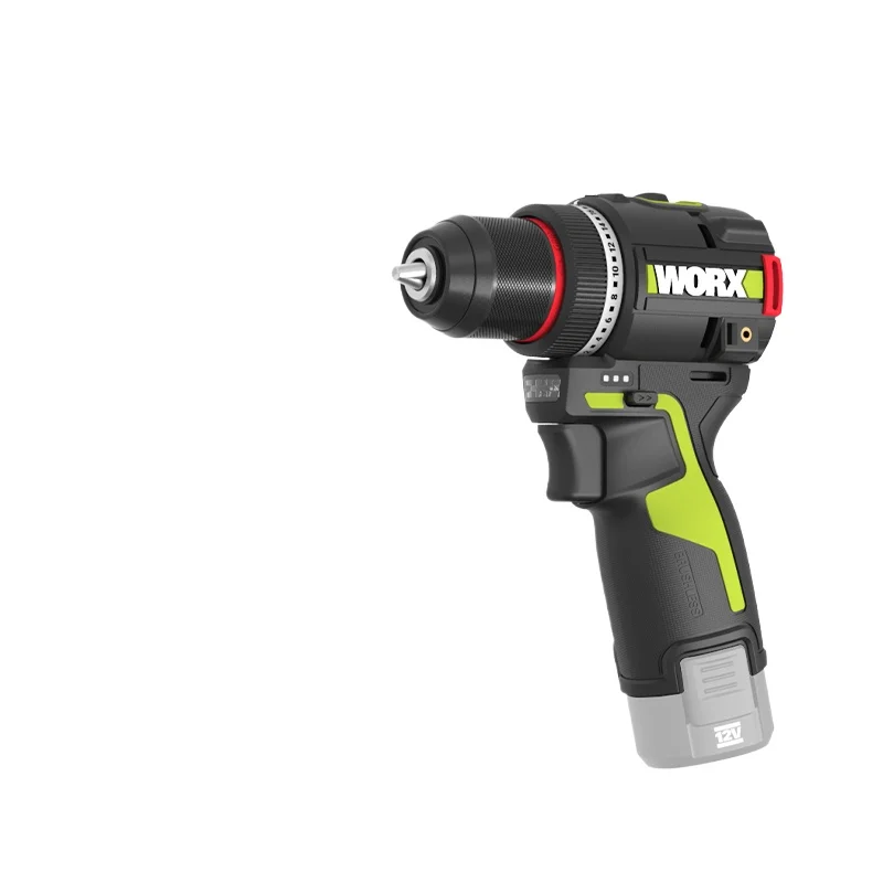 50N مثقاب تحكم ذكي WU135 مثقاب كهربائي يدوي منزلي بطارية ليثيوم مسدس حفر قوة إلى مفك براغي كهربائي