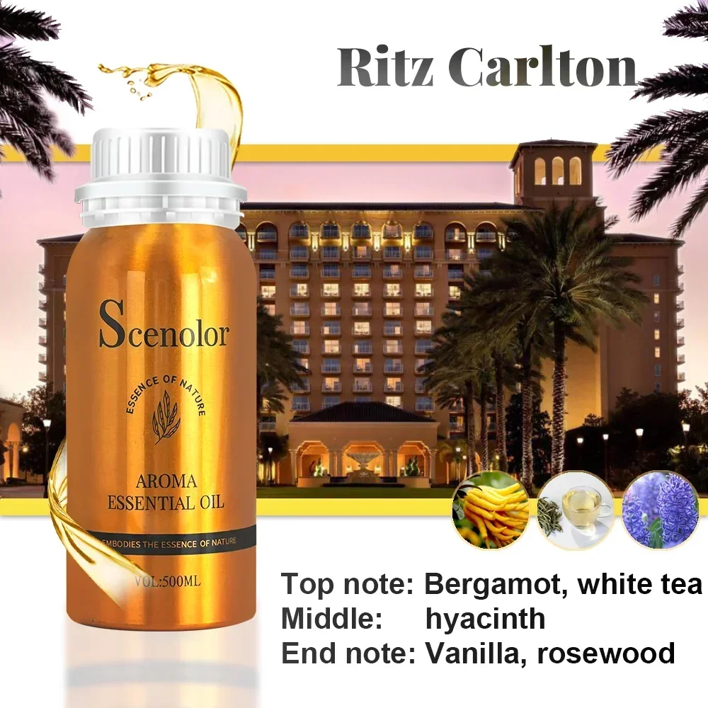 500ML Hotel Room Fragrance Diffuser for Home Air Freshener Scenting Device Air Purifier Humidifier Car Essential Oil Refil