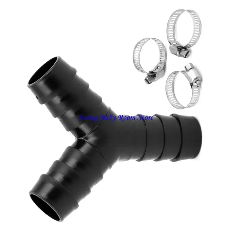 เครื่องซักผ้า k1ad อะแดปเตอร์ y ประเภทตัวแยกพลาสติกพื้นผิวที่สมบูรณ์แบบสำหรับท่อ