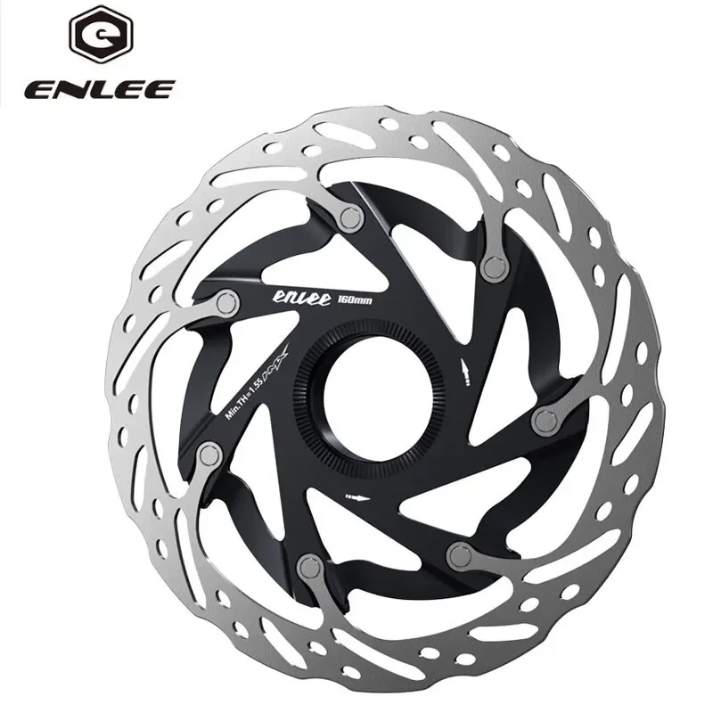 

Сверхлегкий ротор дискового тормоза 160 мм, центральный замок, горный дорожный велосипед, MTB, рассеивание тепла, охлаждающие полые колодки, центральный замок диска