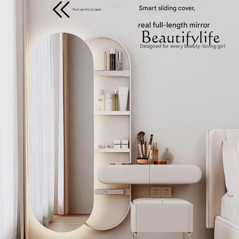 SM Mirror Office Vanity Table Hallway Chinese Medicine Restaurant Cosmetics Dressing Table Flexible Penteadeira Unique Furniture