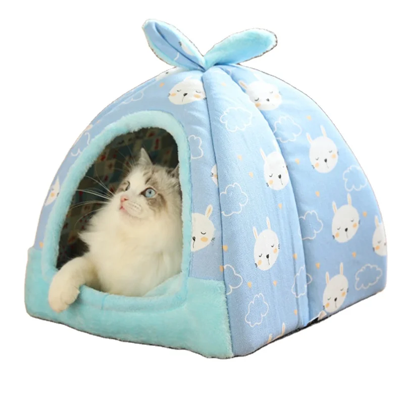 outdoor folds flat storage outdoor dog pet toys tents Pet Cats tent And Dogs Winter Warm Fashion Luxury Easy to cat