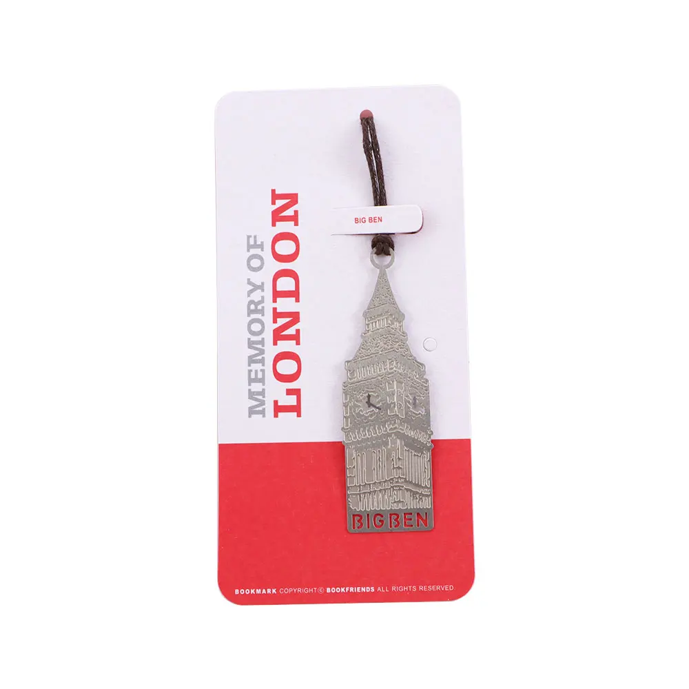 Supply Learn Supplies Building Book Mark Paper Clips Modeling Metal European Bookmark Big Ben Bookmark Eiffel Tower Mark Page