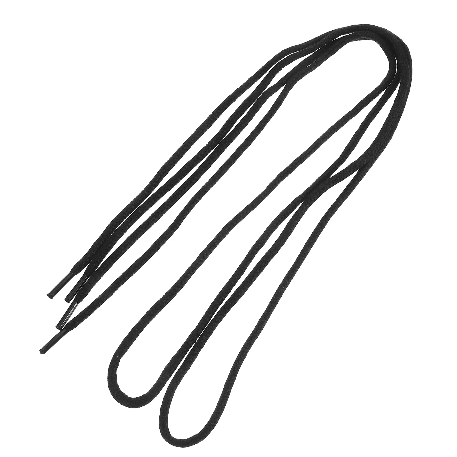 

Black Round Shoelaces Heat Resistant Flame Retardant For Welding Boots Work Shoes Heavy Duty Industrial Outdoor Safety