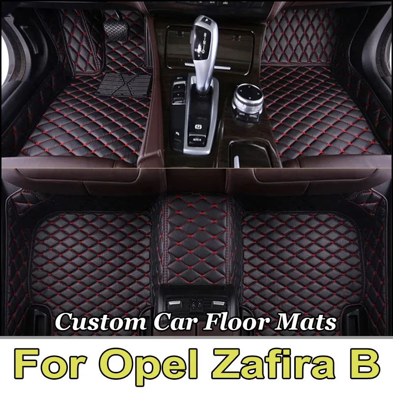 Car Mats For Opel Zafira B A05 2005~2014 7 Seater Car Floor Mat Accesorios Para Auto Tapis De Sol Car Mats Floor Car Accessories