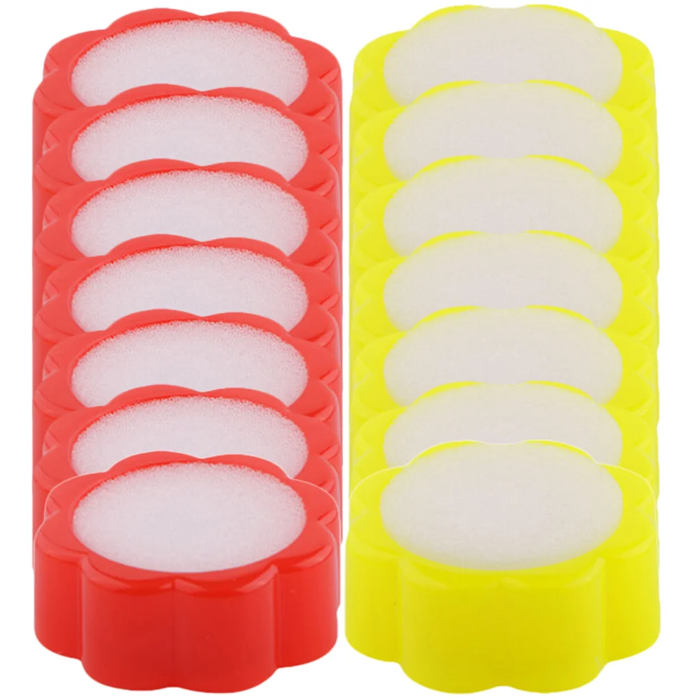 16Pcs Finger Wet Sponge Strong Non-Slip Counting Supply for Money Sorting Accounting Exam Use Long-Lasting Moistener Tool