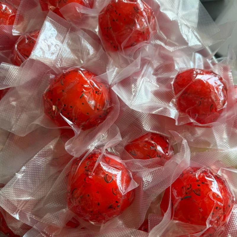 Handmade Crispy Squishy Ball Crunchy Sound Non-bounce Wax Crunchy Squishy Pinch shapeable Sensory Fidget Ball Snowfall Sound image 5